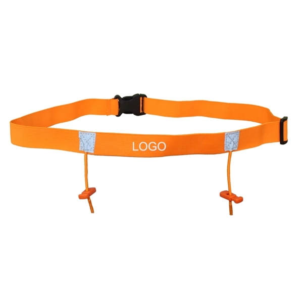 Reflective Marathon Race Belt for Adult - Reflective Marathon Race Belt for Adult - Image 3 of 6