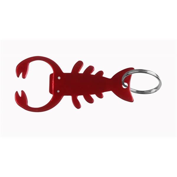 Lobster Shape Bottle Opener Key Chain - Lobster Shape Bottle Opener Key Chain - Image 2 of 2