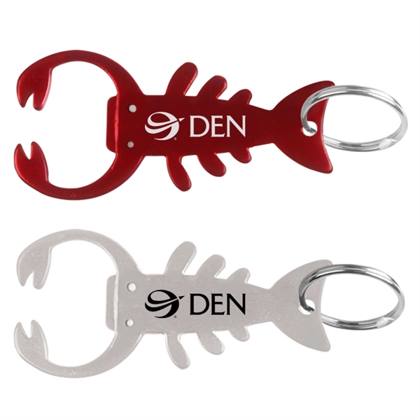 Lobster Shape Bottle Opener Key Chain - Lobster Shape Bottle Opener Key Chain - Image 0 of 2