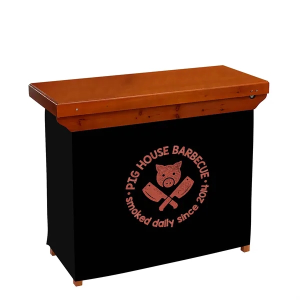 Portable Wood Bar - Portable Wood Bar - Image 7 of 7