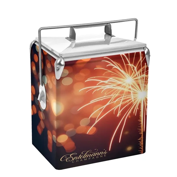 Vintage Cooler With Wrap - Vintage Cooler With Wrap - Image 3 of 7