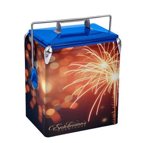 Vintage Cooler With Wrap - Vintage Cooler With Wrap - Image 5 of 7
