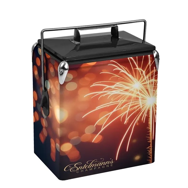 Vintage Cooler With Wrap - Vintage Cooler With Wrap - Image 7 of 7