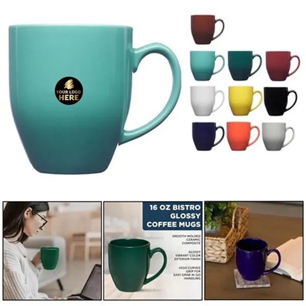 16oz Bistro Mug - 16oz Bistro Mug - Image 0 of 2