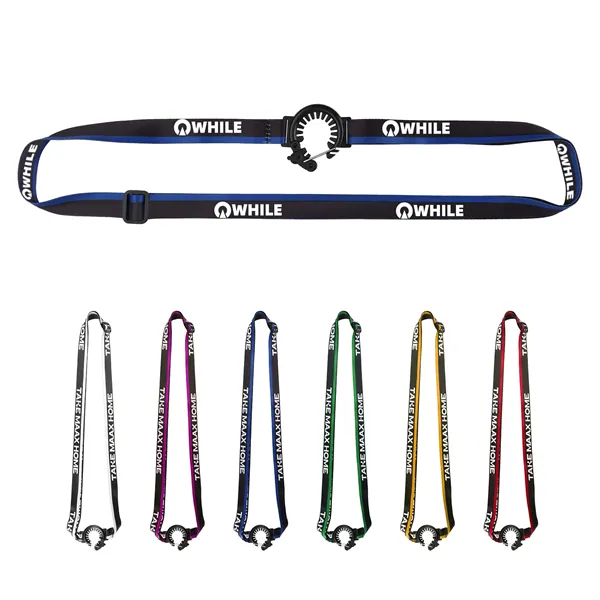 62.5" Polyester Adjustable Water Bottle Holder Lanyard Strap - 62.5" Polyester Adjustable Water Bottle Holder Lanyard Strap - Image 0 of 8