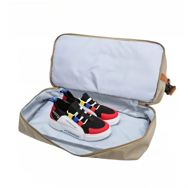 Dry Wet Separated Travel Duffel Bag with Shoe Compartment - Dry Wet Separated Travel Duffel Bag with Shoe Compartment - Image 12 of 12