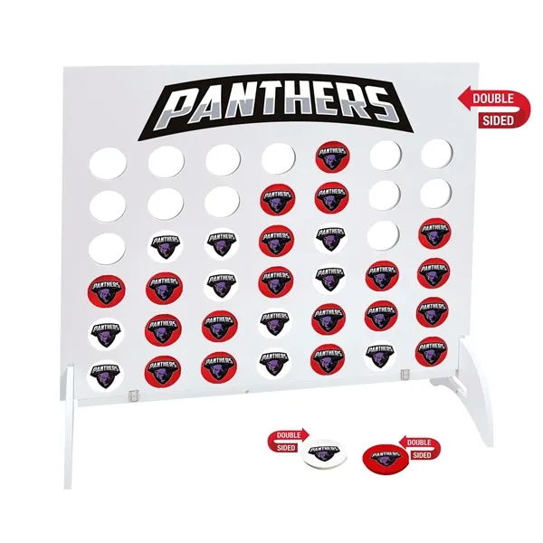 Giant 4-In-A-Row, 42 Discs (Double-Sided)