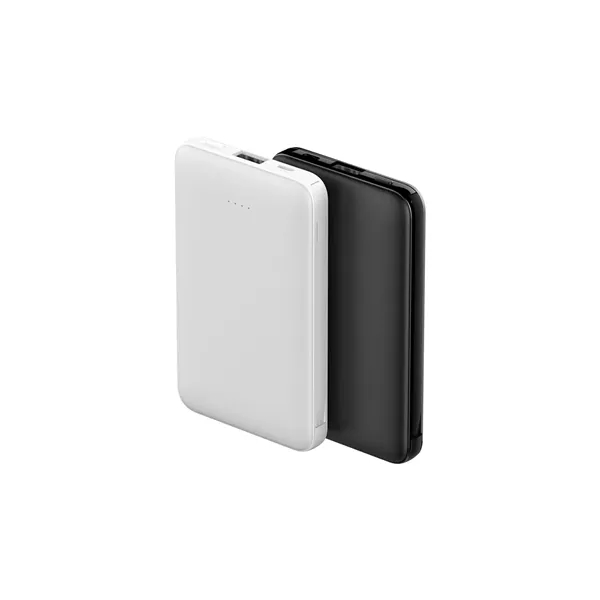 Power Bank 5000 mAh with Integrated Charging Cables - Power Bank 5000 mAh with Integrated Charging Cables - Image 3 of 5