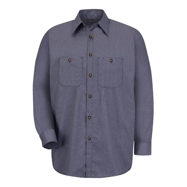 Red Kap Men's Tall Premium Long Sleeve Work Shirt - Red Kap Men's Tall Premium Long Sleeve Work Shirt - Image 7 of 20