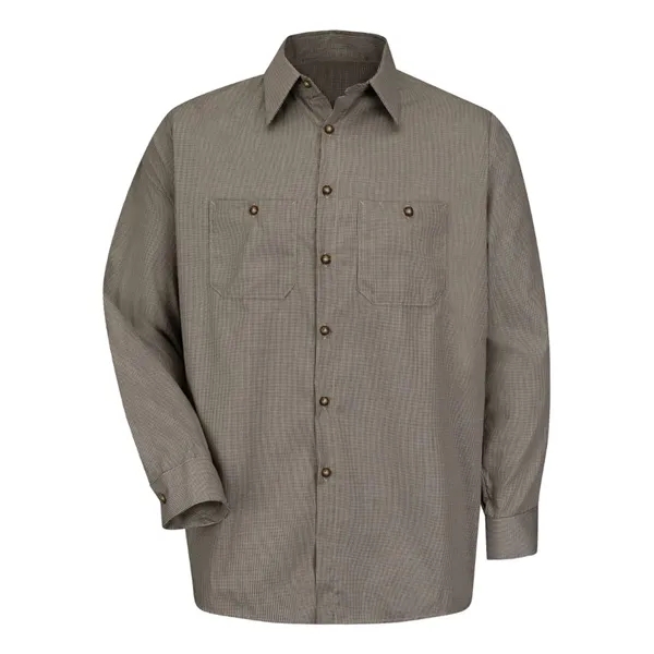 Red Kap Men's Tall Premium Long Sleeve Work Shirt - Red Kap Men's Tall Premium Long Sleeve Work Shirt - Image 17 of 20
