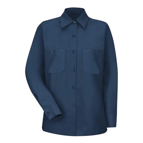 Red Kap Women's Industrial Work Shirt - Red Kap Women's Industrial Work Shirt - Image 5 of 10