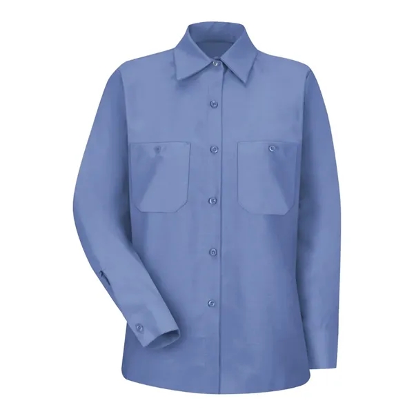 Red Kap Women's Industrial Work Shirt - Red Kap Women's Industrial Work Shirt - Image 7 of 10