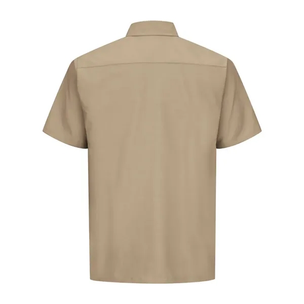 Red Kap Men's Ripstop Short Sleeve Work Shirt - Red Kap Men's Ripstop Short Sleeve Work Shirt - Image 8 of 12
