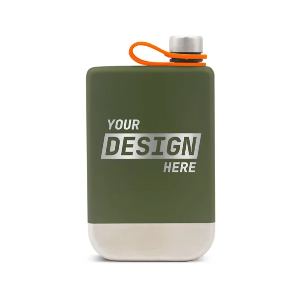 YUKON Outfitters 9 oz Highline Flask - YUKON Outfitters 9 oz Highline Flask - Image 4 of 7
