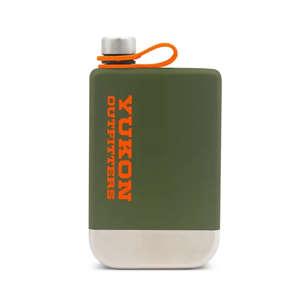 YUKON Outfitters 9 oz Highline Flask - YUKON Outfitters 9 oz Highline Flask - Image 5 of 7