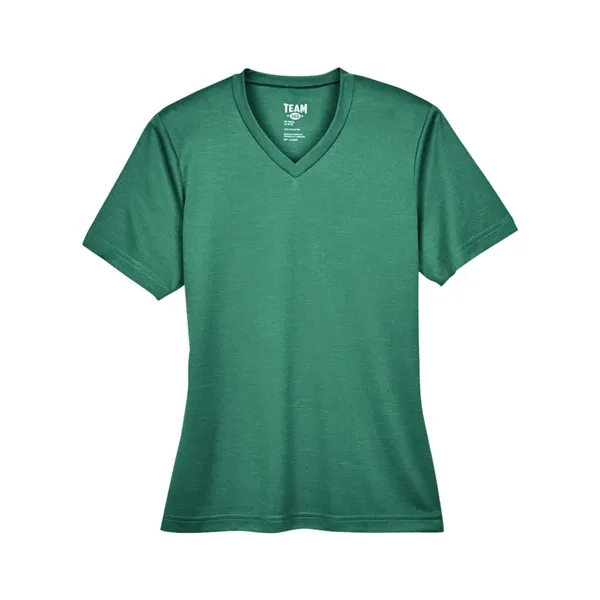 Team 365 Women's Sonic Heather Performance T-Shirt - Team 365 Women's Sonic Heather Performance T-Shirt - Image 9 of 16