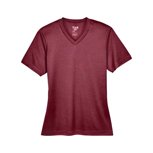 Team 365 Women's Sonic Heather Performance T-Shirt - Team 365 Women's Sonic Heather Performance T-Shirt - Image 11 of 16