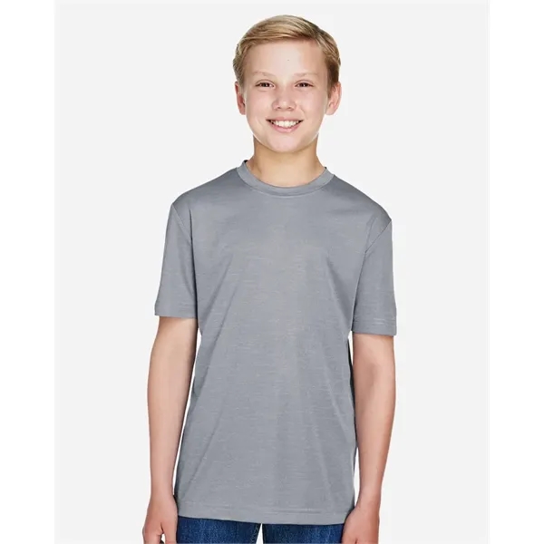 Team 365 Youth Sonic Heather Performance T-Shirt - Team 365 Youth Sonic Heather Performance T-Shirt - Image 0 of 16