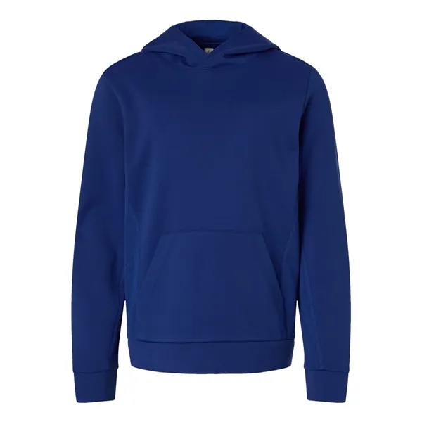 Team 365 Youth Squad Hooded Tech Fleece Pullover - Team 365 Youth Squad Hooded Tech Fleece Pullover - Image 1 of 2