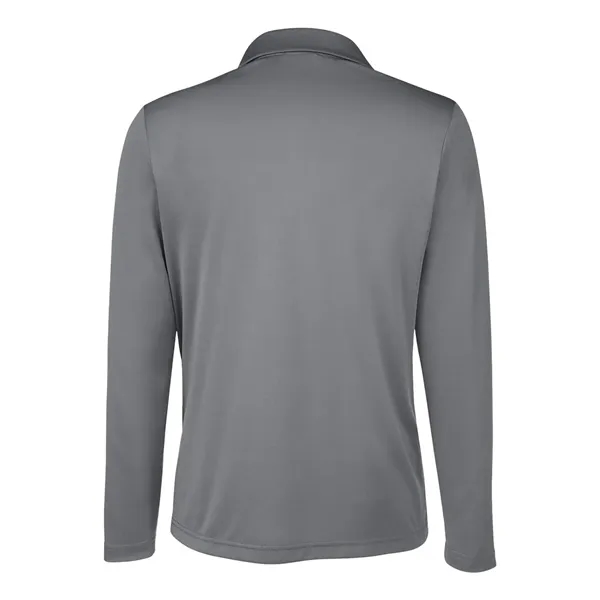 Team 365 Women's Zone Performance Long Sleeve Polo - Team 365 Women's Zone Performance Long Sleeve Polo - Image 8 of 12