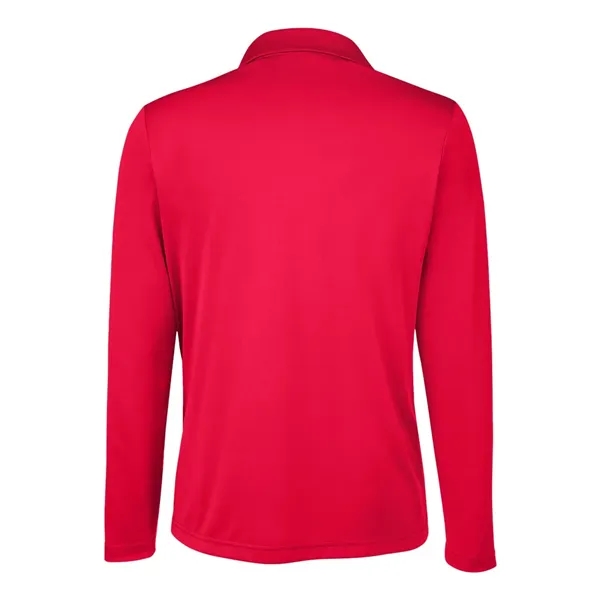 Team 365 Women's Zone Performance Long Sleeve Polo - Team 365 Women's Zone Performance Long Sleeve Polo - Image 10 of 12