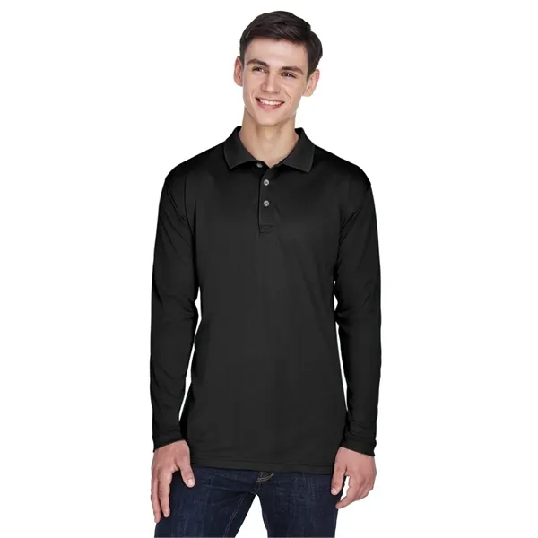 UltraClub Men's Cool & Dry Sport Long Sleeve Polo - UltraClub Men's Cool & Dry Sport Long Sleeve Polo - Image 0 of 0