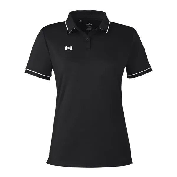 Under Armour Women's Tipped Teams Performance Polo - Under Armour Women's Tipped Teams Performance Polo - Image 1 of 12