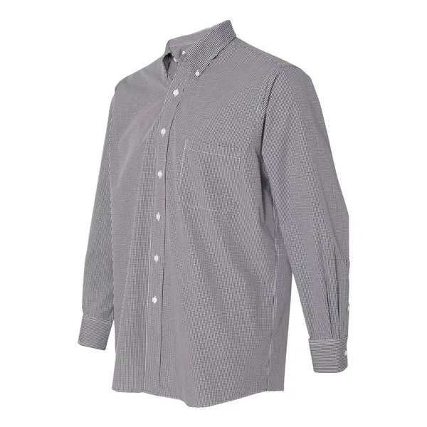 Van Heusen Men's Gingham Check Shirt - Van Heusen Men's Gingham Check Shirt - Image 2 of 3