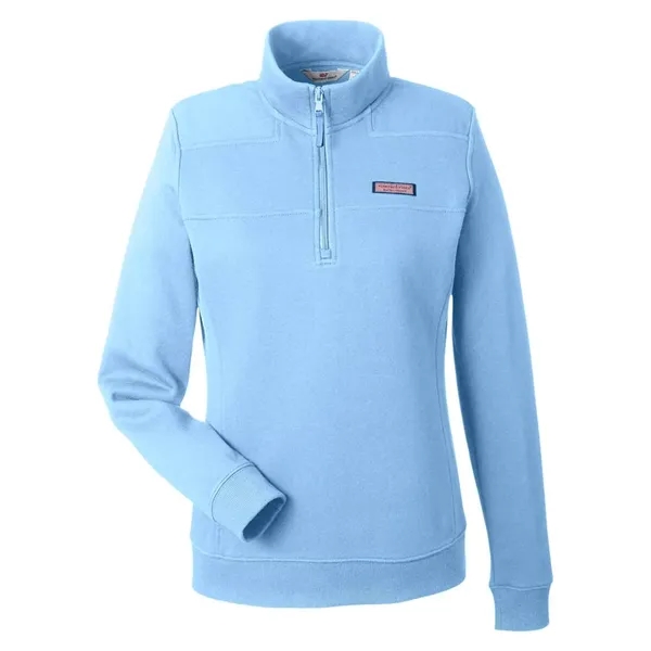 vineyard vines Women's Collegiate Shep Quarter-Zip Sweats... - vineyard vines Women's Collegiate Shep Quarter-Zip Sweats... - Image 3 of 10