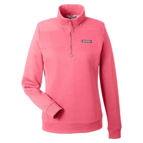 vineyard vines Women's Collegiate Shep Quarter-Zip Sweats... - vineyard vines Women's Collegiate Shep Quarter-Zip Sweats... - Image 7 of 10