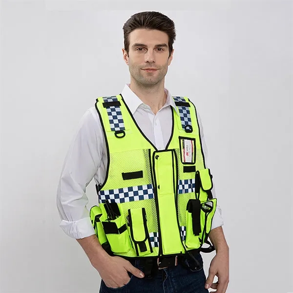 Vest With Multi Pockets - Vest With Multi Pockets - Image 2 of 5