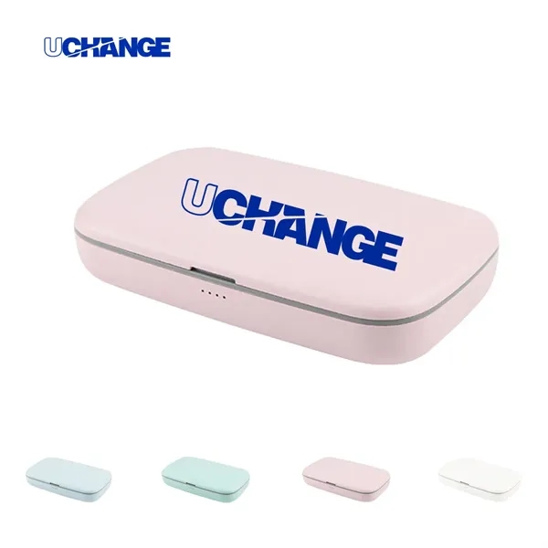Multi-Function UV Phone Sanitizer With Wireless Charging - Multi-Function UV Phone Sanitizer With Wireless Charging - Image 0 of 5