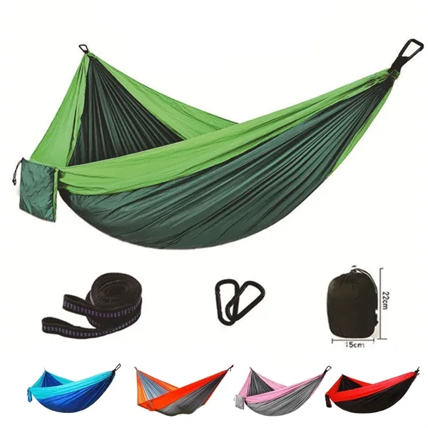 Outdoor Nylon Single Hammock - Outdoor Nylon Single Hammock - Image 0 of 4
