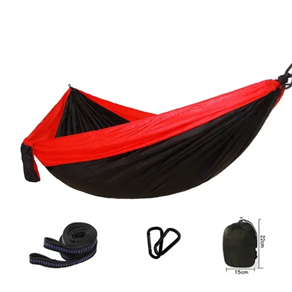Outdoor Nylon Single Hammock - Outdoor Nylon Single Hammock - Image 4 of 4