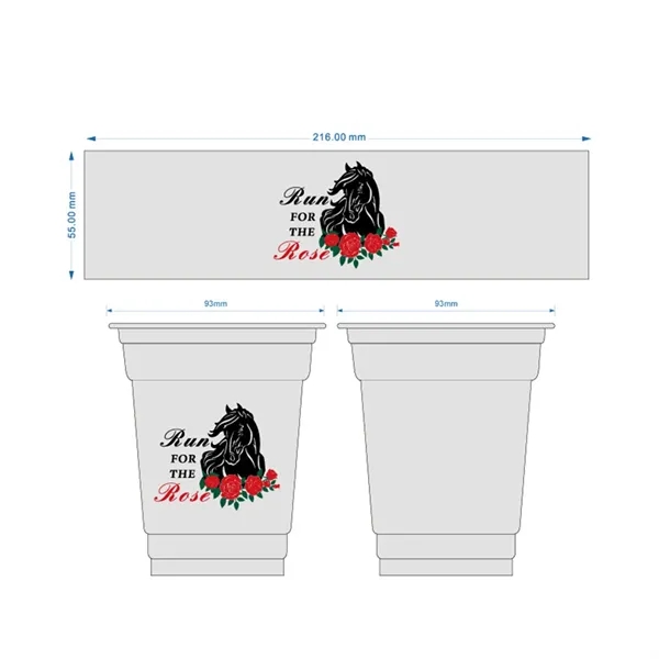 Disposable Transparent Plastic Cup Customization - Disposable Transparent Plastic Cup Customization - Image 1 of 4