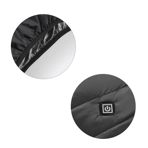 Customizable Heated Vest For Outdoor & Winter Comfort - Customizable Heated Vest For Outdoor & Winter Comfort - Image 2 of 5