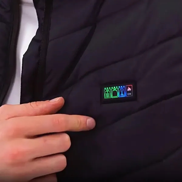 Customizable Heated Vest For Outdoor & Winter Comfort - Customizable Heated Vest For Outdoor & Winter Comfort - Image 5 of 5