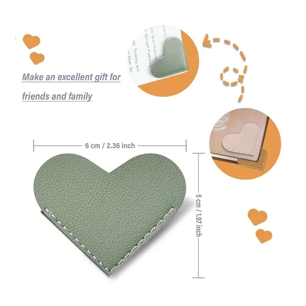 Leather Heart Bookmark - Leather Heart Bookmark - Image 2 of 4