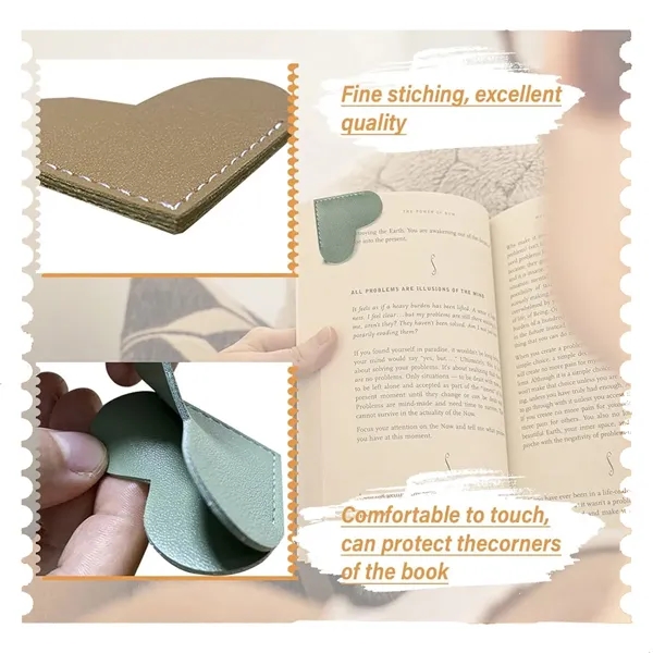 Leather Heart Bookmark - Leather Heart Bookmark - Image 3 of 4