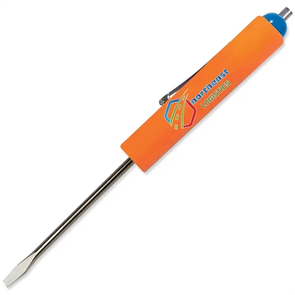 Jumbo Pocket Screwdriver - 1/8" Flat Tip Blade w/Magnet Top - Jumbo Pocket Screwdriver - 1/8" Flat Tip Blade w/Magnet Top - Image 2 of 22