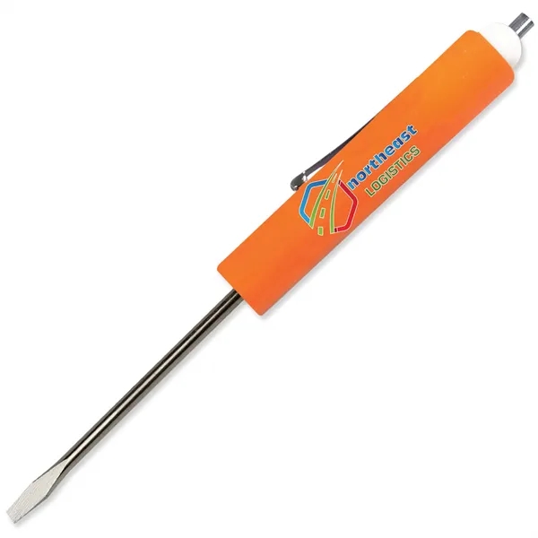 Jumbo Pocket Screwdriver - 1/8" Flat Tip Blade w/Magnet Top - Jumbo Pocket Screwdriver - 1/8" Flat Tip Blade w/Magnet Top - Image 6 of 22