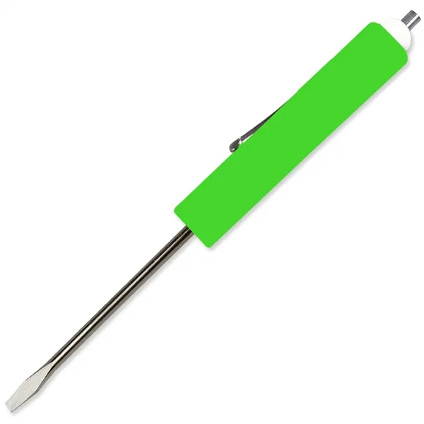 Jumbo Pocket Screwdriver - 1/8" Flat Tip Blade w/Magnet Top - Jumbo Pocket Screwdriver - 1/8" Flat Tip Blade w/Magnet Top - Image 14 of 22