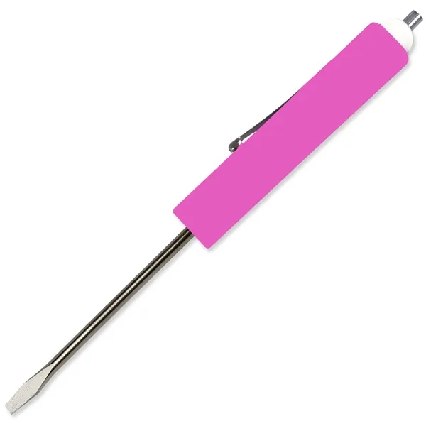 Jumbo Pocket Screwdriver - 1/8" Flat Tip Blade w/Magnet Top - Jumbo Pocket Screwdriver - 1/8" Flat Tip Blade w/Magnet Top - Image 18 of 22