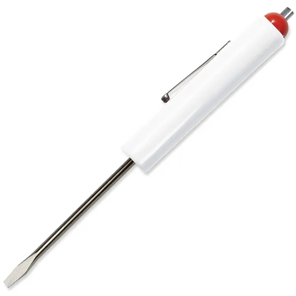 Jumbo Pocket Screwdriver - 1/8" Flat Tip Blade w/Magnet Top - Jumbo Pocket Screwdriver - 1/8" Flat Tip Blade w/Magnet Top - Image 21 of 22