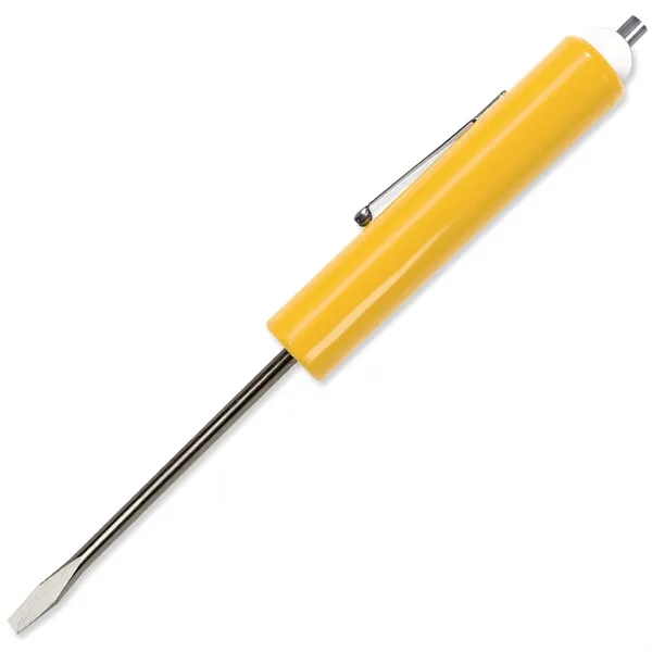 Jumbo Pocket Screwdriver - 1/8" Flat Tip Blade w/Magnet Top - Jumbo Pocket Screwdriver - 1/8" Flat Tip Blade w/Magnet Top - Image 22 of 22