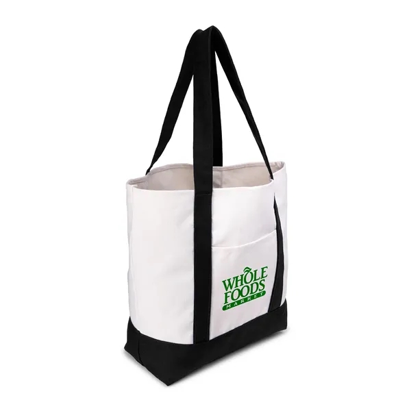 Large TJ Canvas Tote Bag - Large TJ Canvas Tote Bag - Image 4 of 11