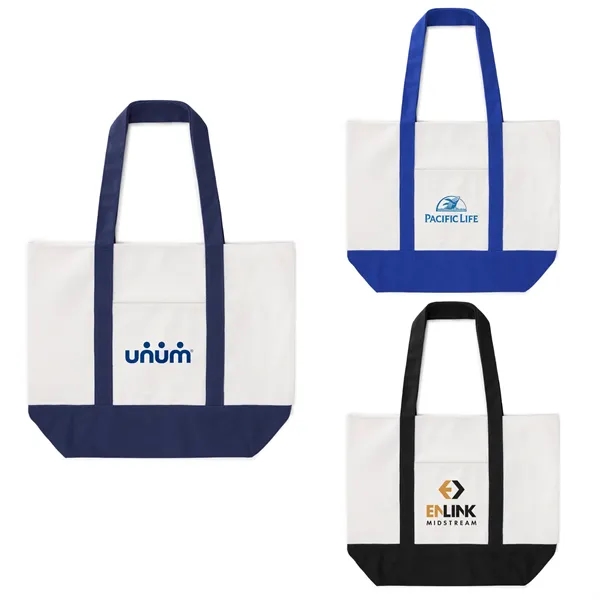 Large TJ Canvas Tote Bag - Large TJ Canvas Tote Bag - Image 0 of 11