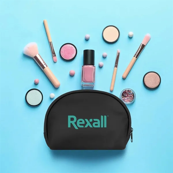 Chic Small Soft PU Cosmetic Pouch - Chic Small Soft PU Cosmetic Pouch - Image 5 of 6