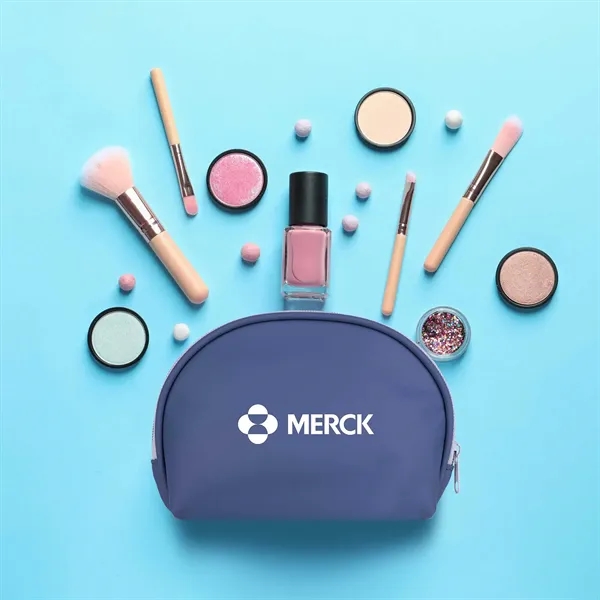 Chic Small Soft PU Cosmetic Pouch - Chic Small Soft PU Cosmetic Pouch - Image 6 of 6