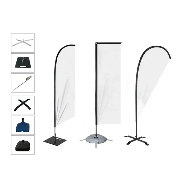9' Custom Feather Flag - 9' Custom Feather Flag - Image 3 of 3